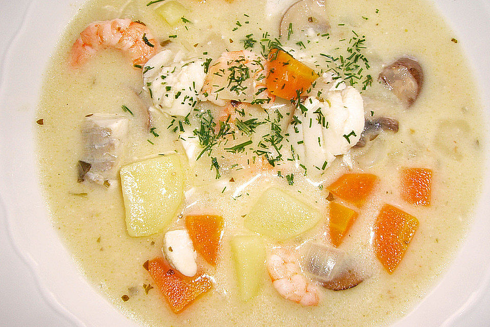 Büsumer Fischsuppe