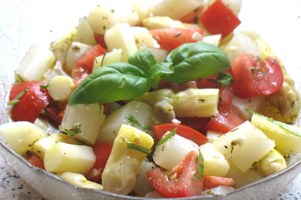 Spargelsalat, italienisch