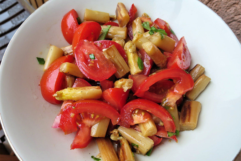 Spargelsalat, italienisch