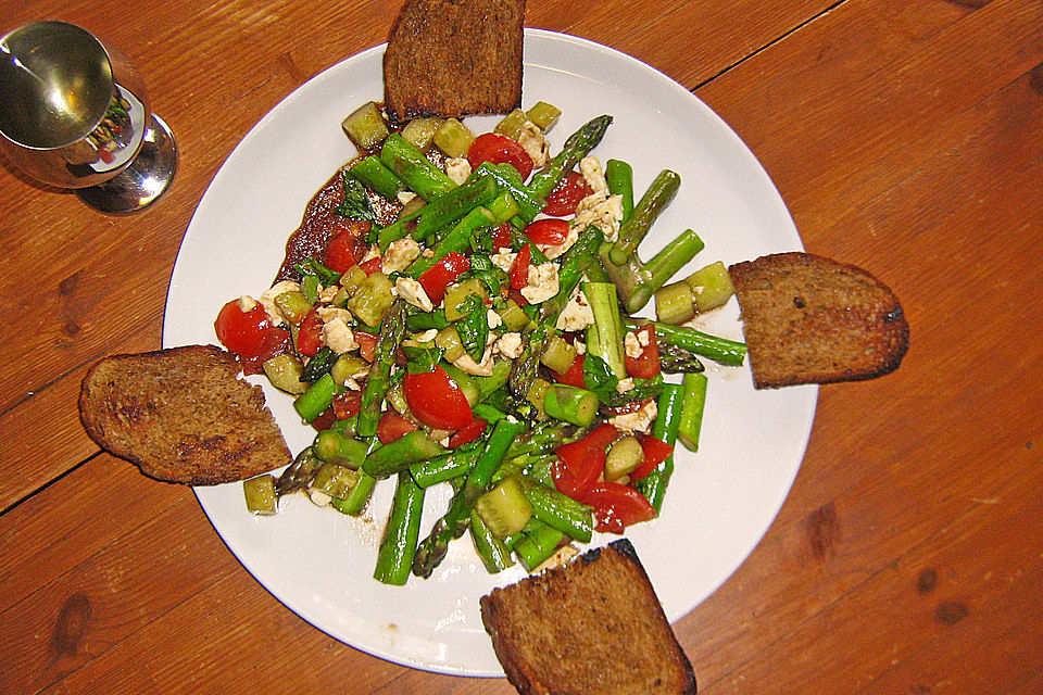 Spargelsalat, italienisch