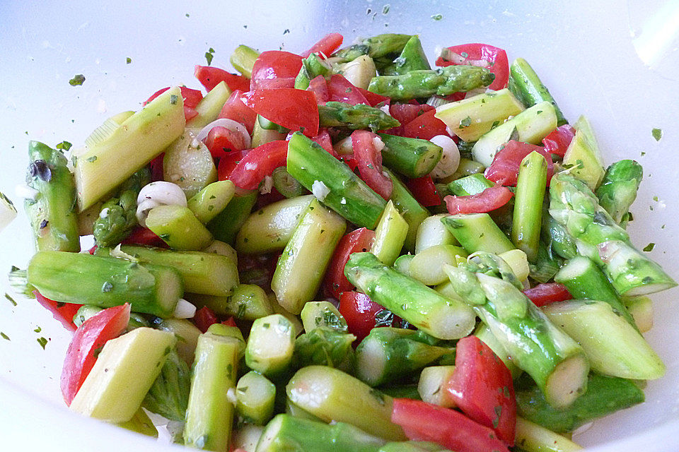 Spargelsalat, italienisch