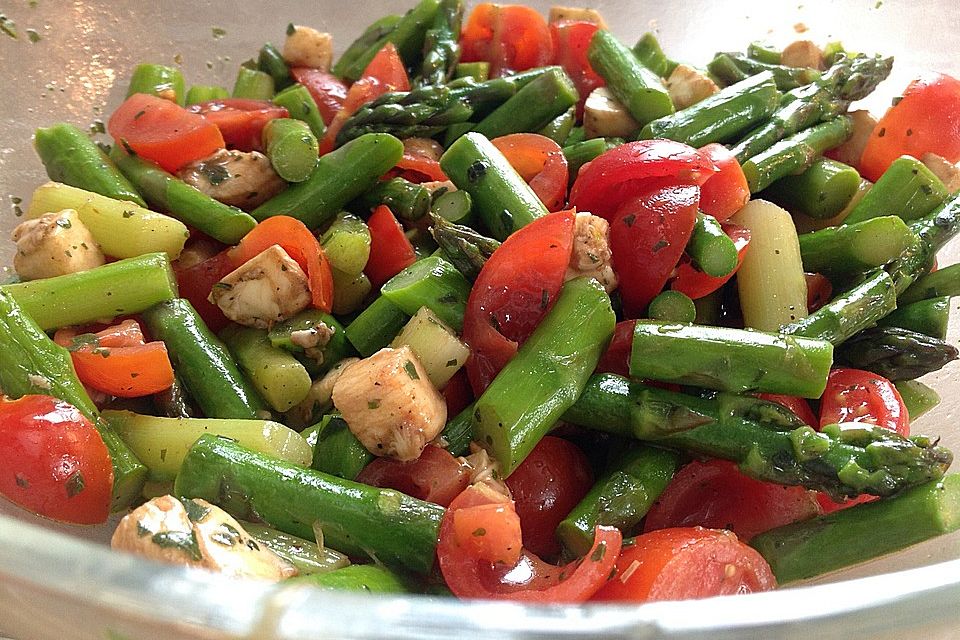 Spargelsalat, italienisch