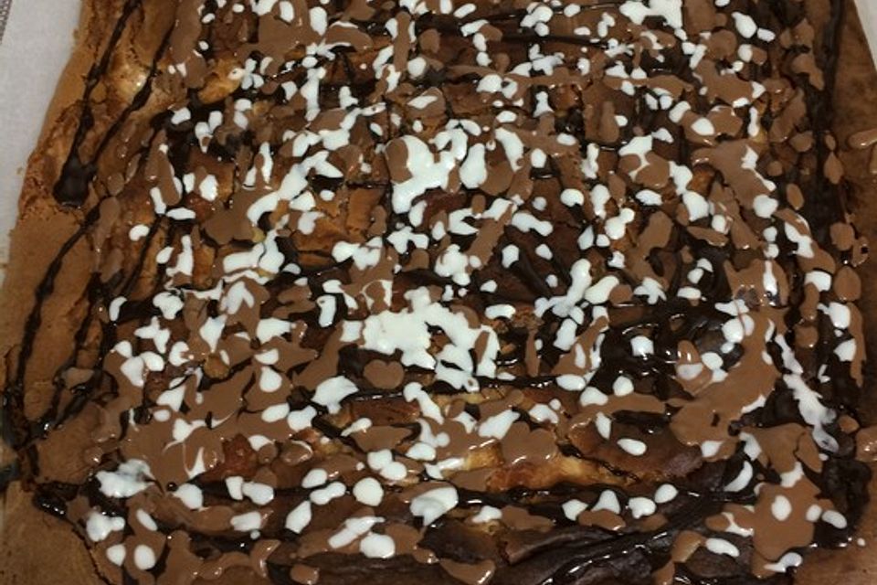 American Cream Cheese Brownies