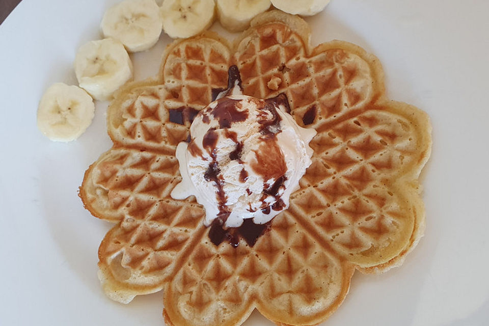 Bananenwaffeln