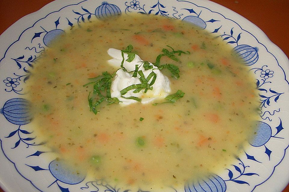 Kartoffel - Karotten - Suppe