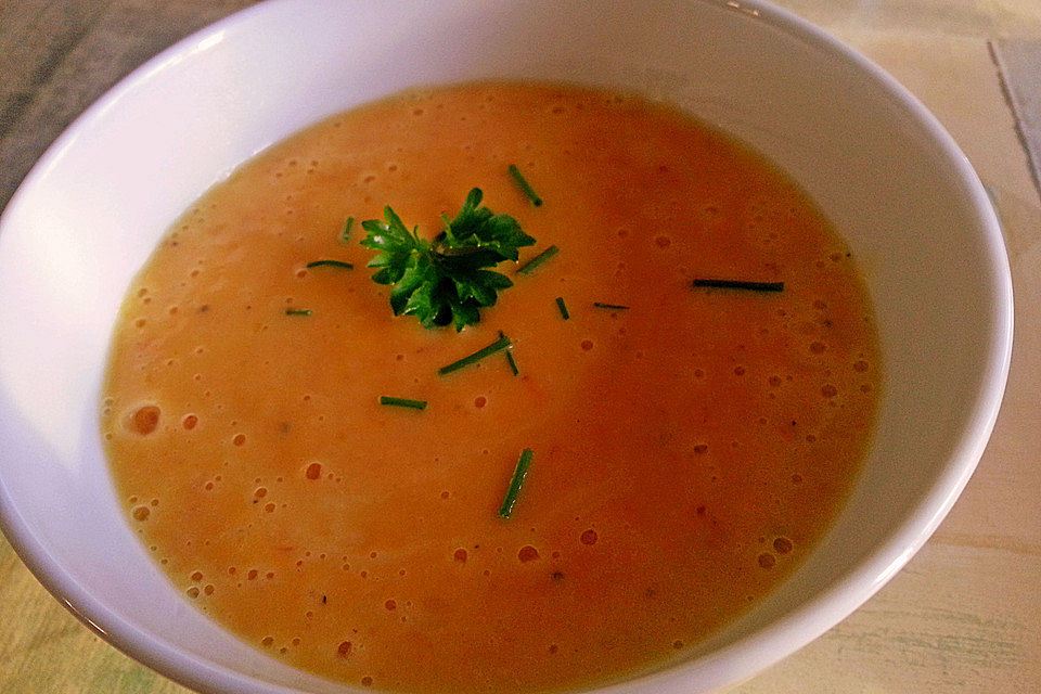 Kartoffel - Karotten - Suppe