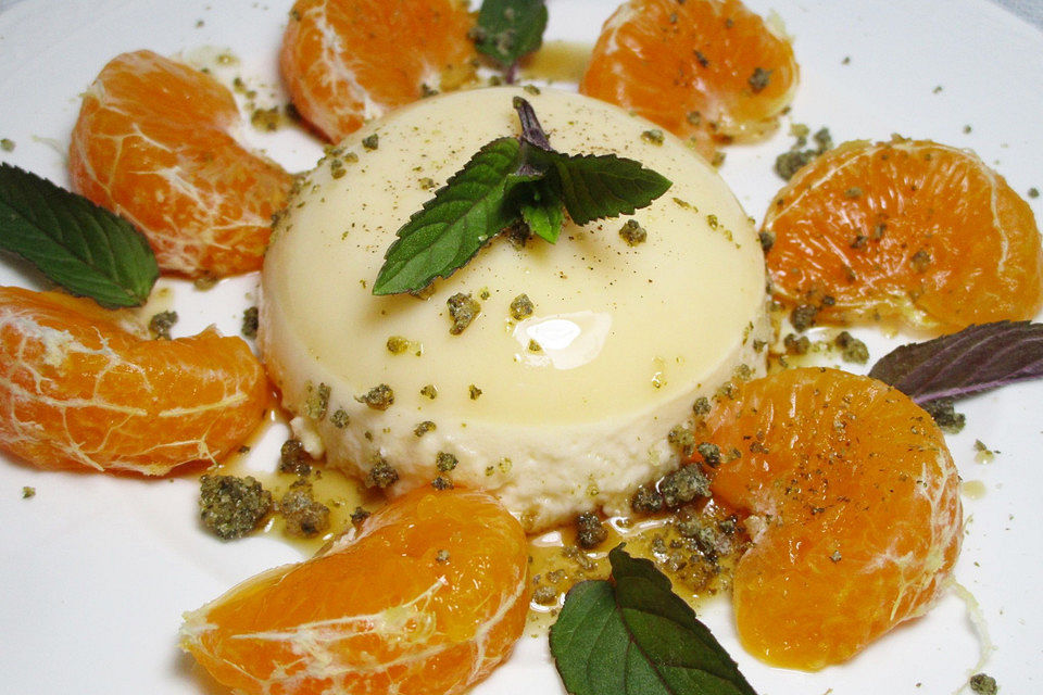 Bayerische Creme mit Orangenlikör