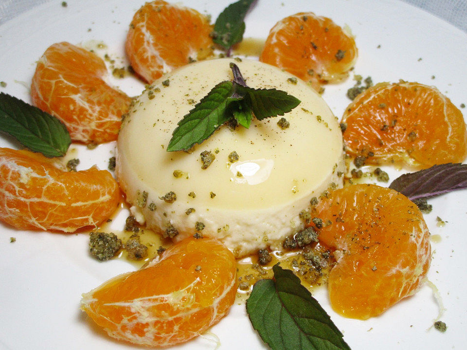 Bayerische Creme mit Orangenlikör von knoedelmaus| Chefkoch