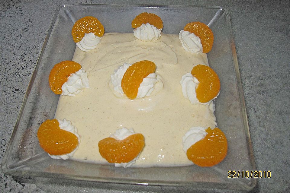 Bayerische Creme mit Orangenlikör