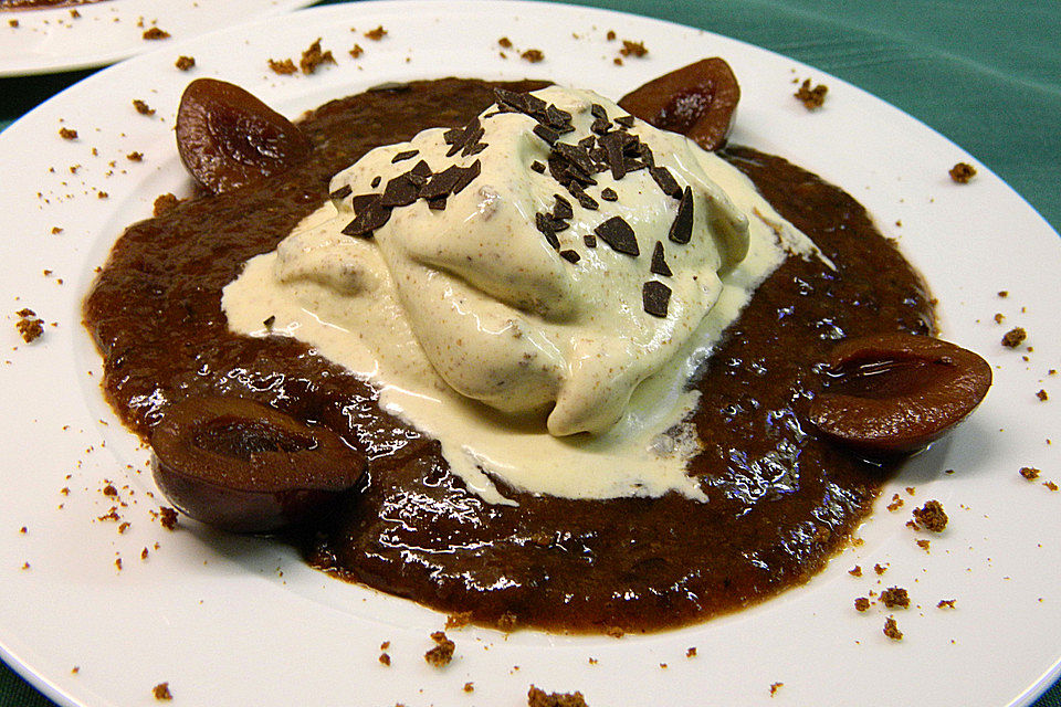 Lebkuchen - Eis - Dessert