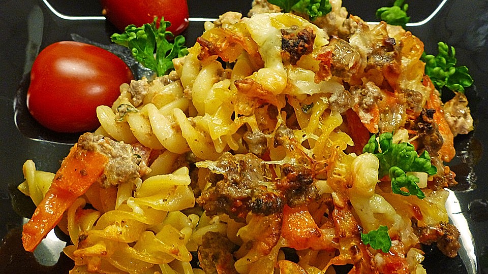 Nudelauflauf Bolognese von Sandy2509