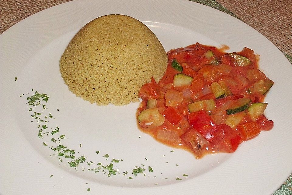 Gemüse - Couscous