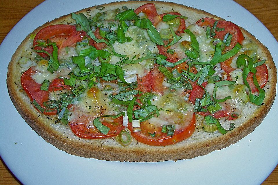 Fladenbrotpizza 'Caprese'