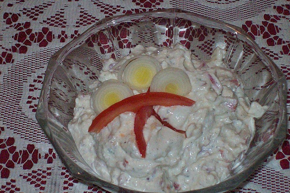 Schafskäse - Tomatencreme