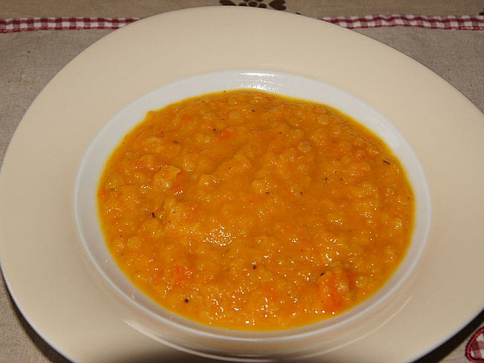 Ananas - Chili - Suppe mit roten Linsen von violina| Chefkoch
