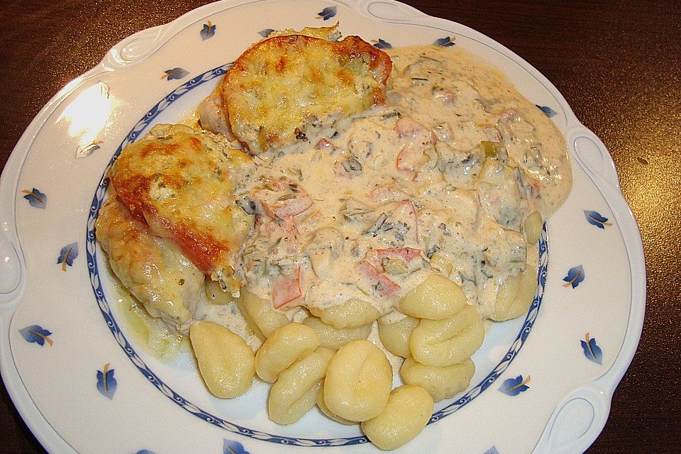 Brunch - Pute mit Tomate überbacken