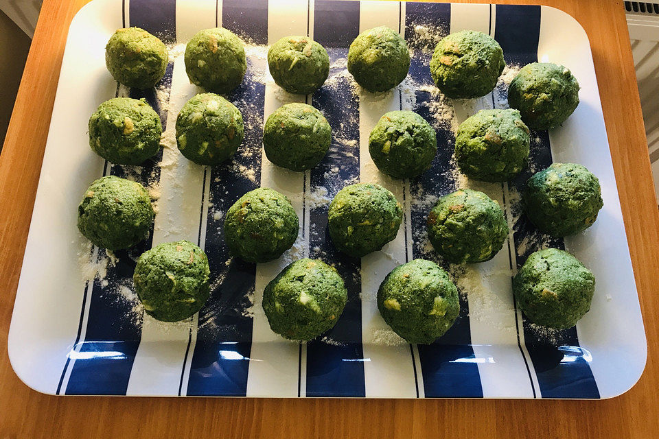 Spinatknödel