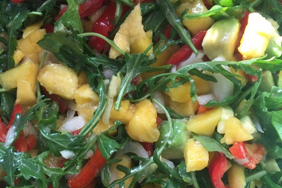 Frischer Mangosalat