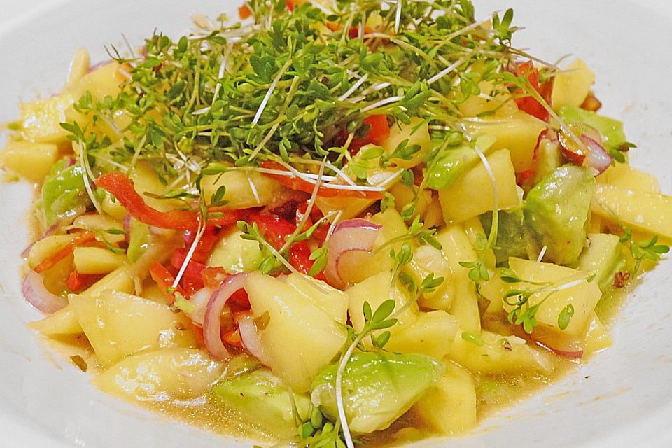 Frischer Mangosalat