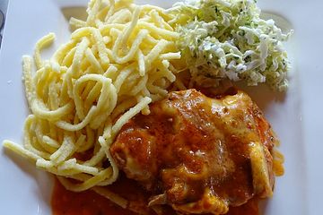 Gratinierte Ofenschnitzel Von Chiara Chefkoch 