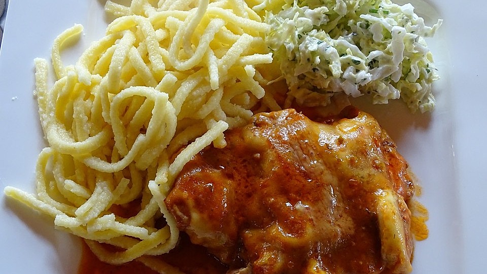 Gratinierte Ofenschnitzel Von Chiara Chefkoch 