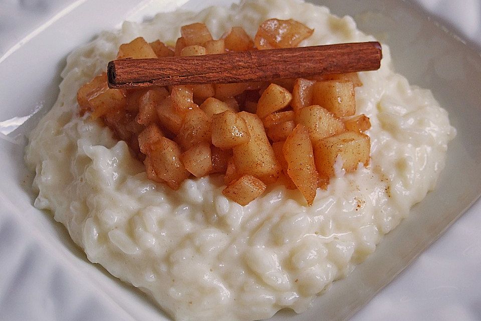 Albertos Milchreis mit Zimtäpfeln