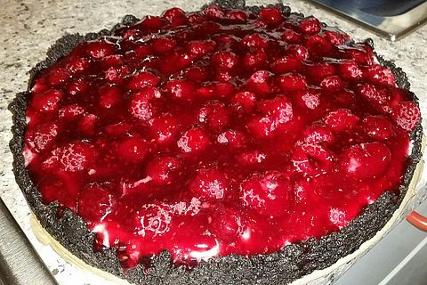 Raspberry Ganache Pie von Schnuggemaus| Chefkoch