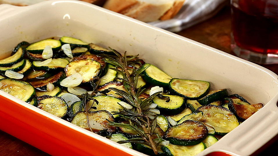 Zucchini-mariniert