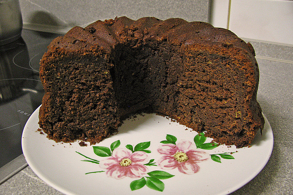 Schokoladen - Rum - Kuchen vom Blech