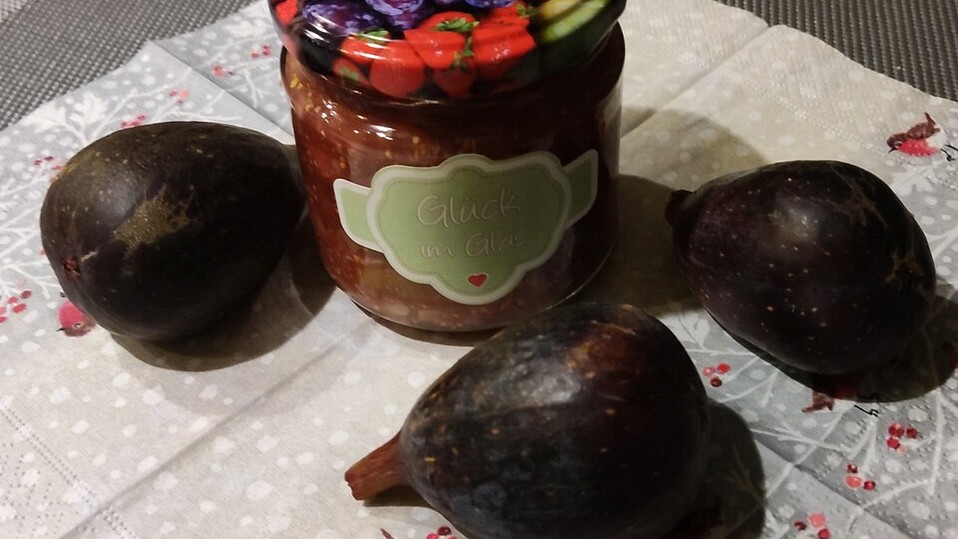 Feigenmarmelade mit Mandeln und Amaretto von PottiXY