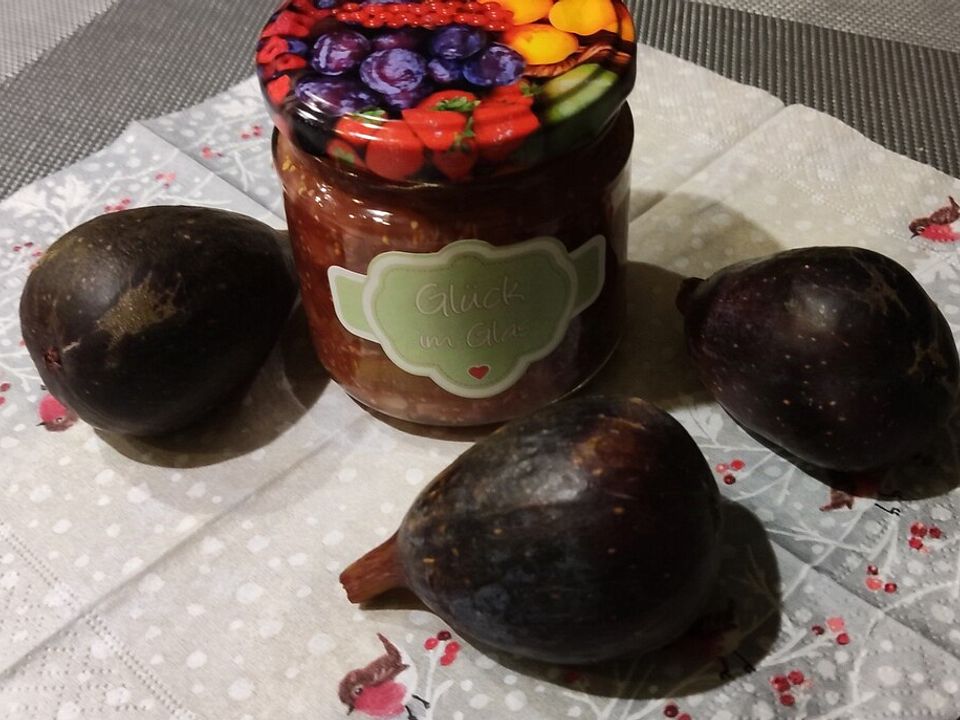 Feigenmarmelade mit Mandeln und Amaretto von PottiXY| Chefkoch