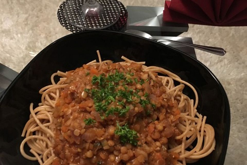 Linsenbolognese