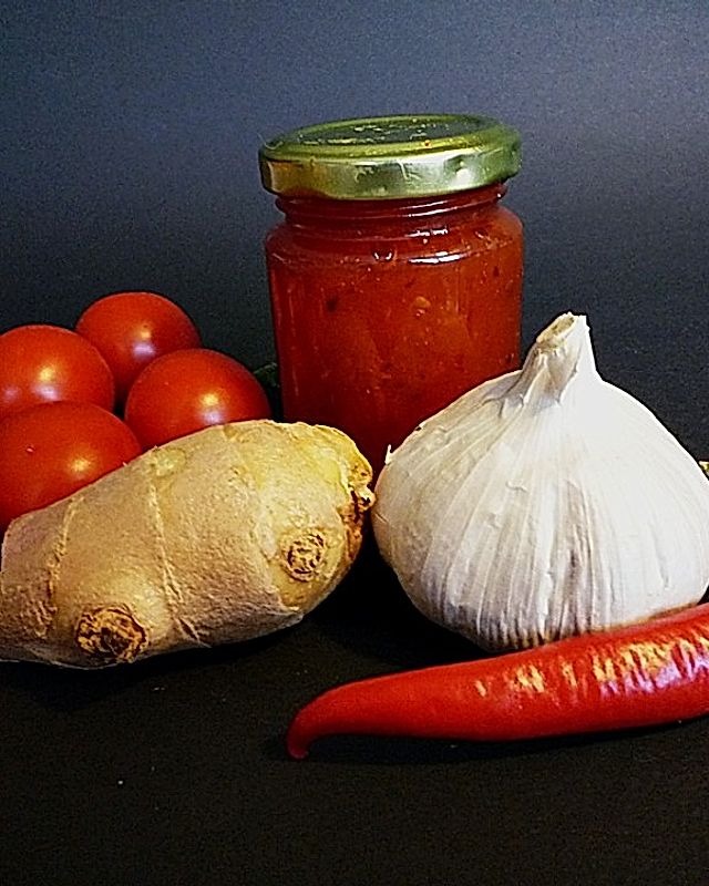 Tomaten - Peperoni - Konfitüre
