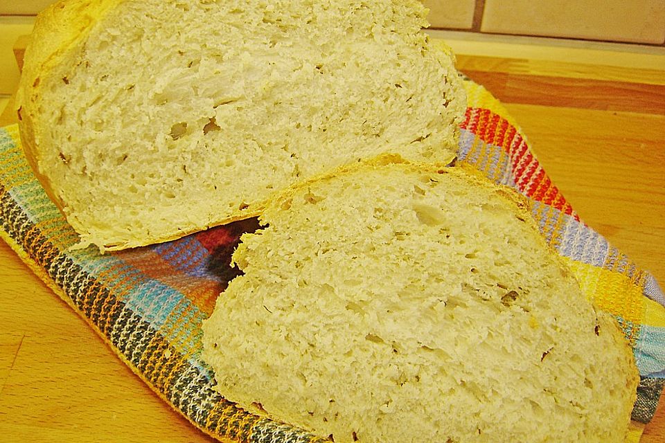 Kräuterbrot mit Hefe Kräuterbrot mit Hefe