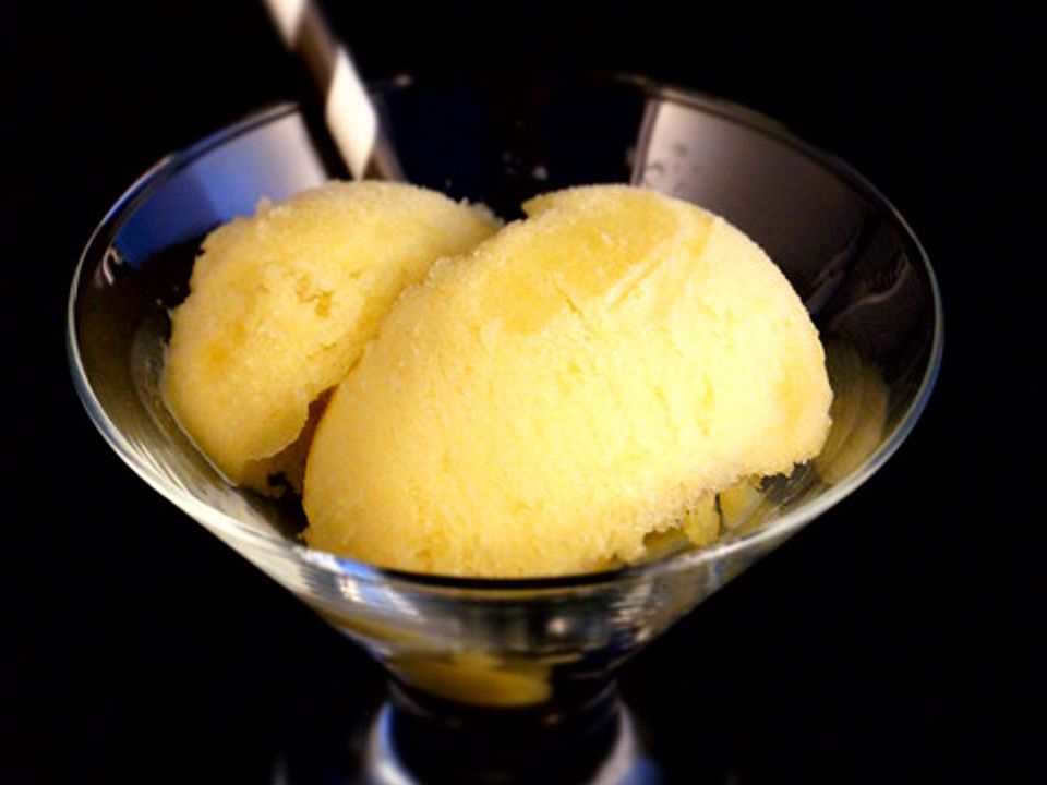 Rhabarber Sorbet von Froggy| Chefkoch