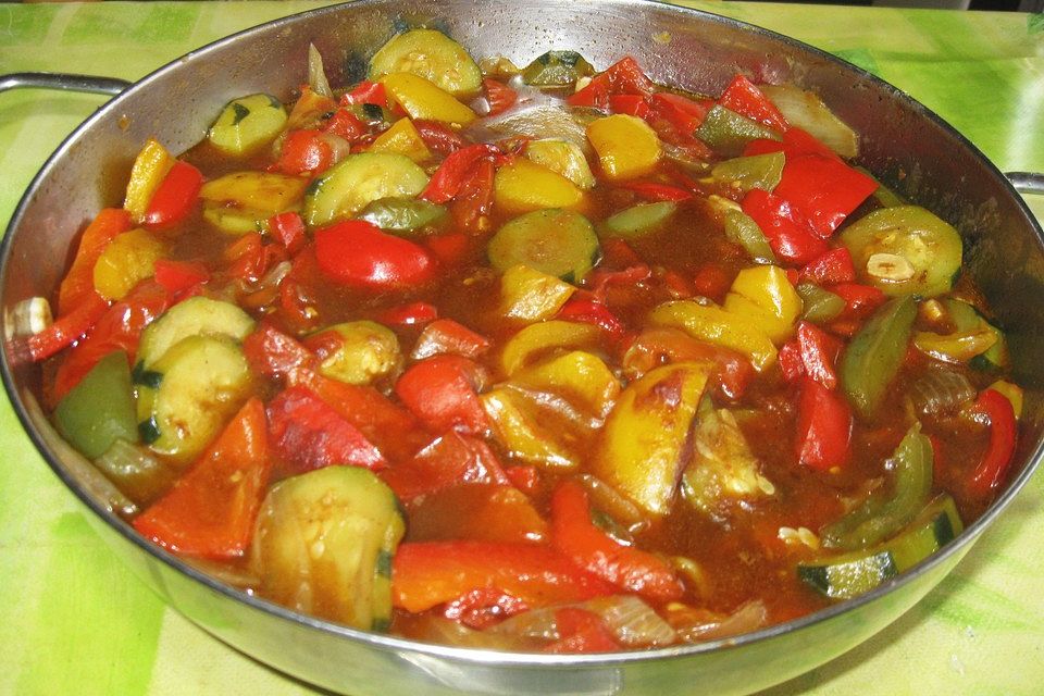 Ratatouille im Dampfgarer