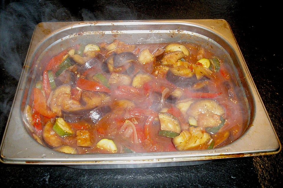 Ratatouille im Dampfgarer