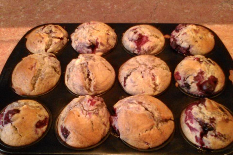 Beeren - Buttermilch - Muffins