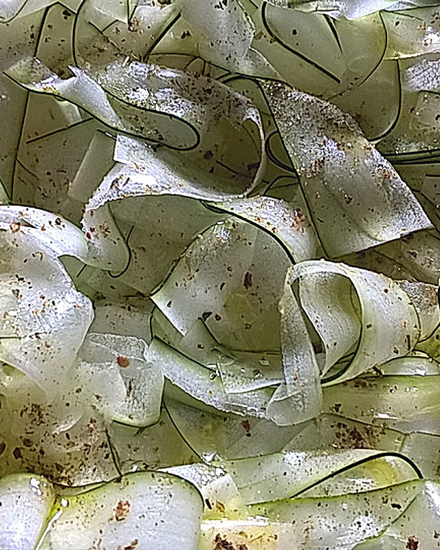 Zucchini Carpaccio