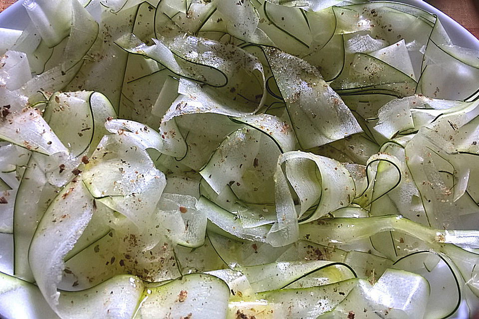 Zucchini Carpaccio