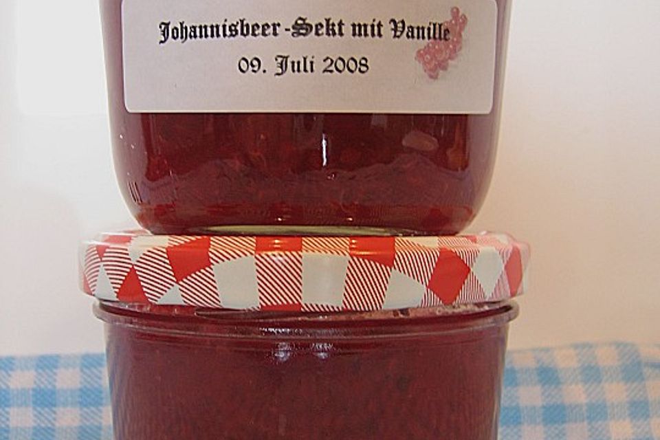 Johannisbeer-Sekt-Gelee