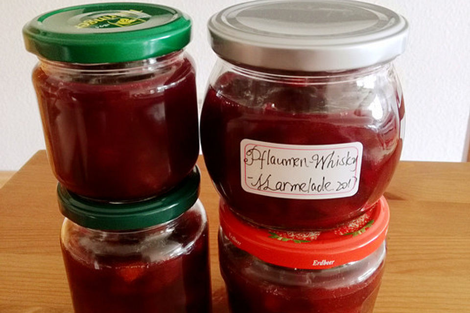 Pflaumen - Whisky - Marmelade