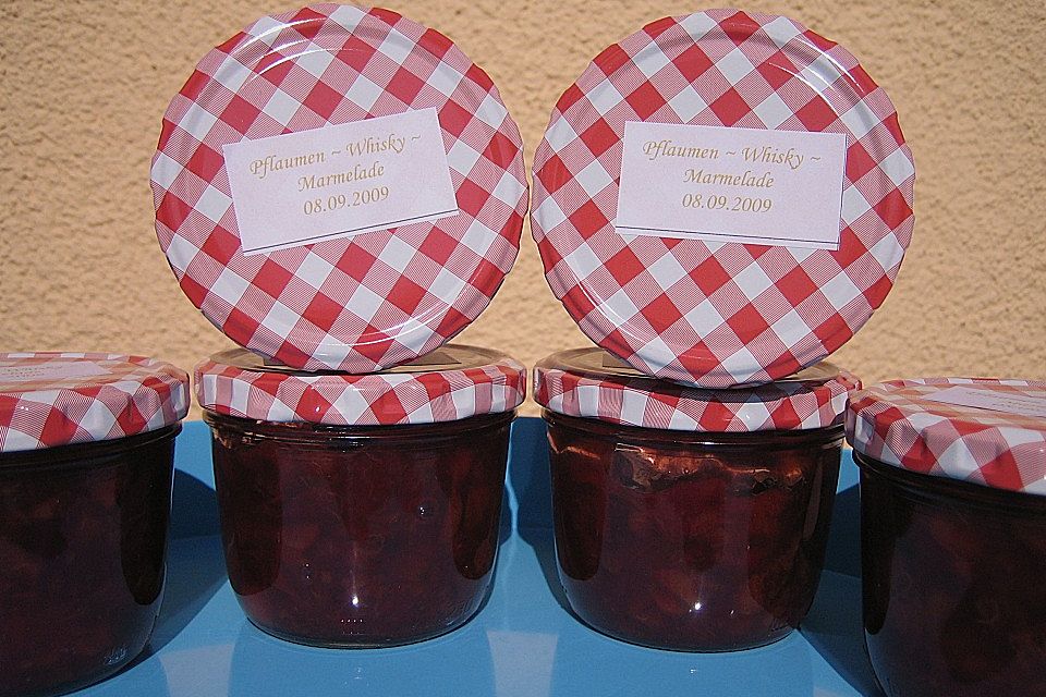 Pflaumen - Whisky - Marmelade