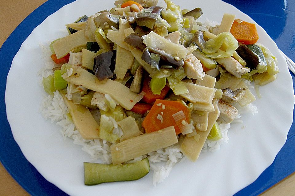 Exunas Hähnchen - China - Pfanne