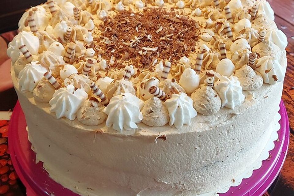 Cappuccino - Sahnetorte