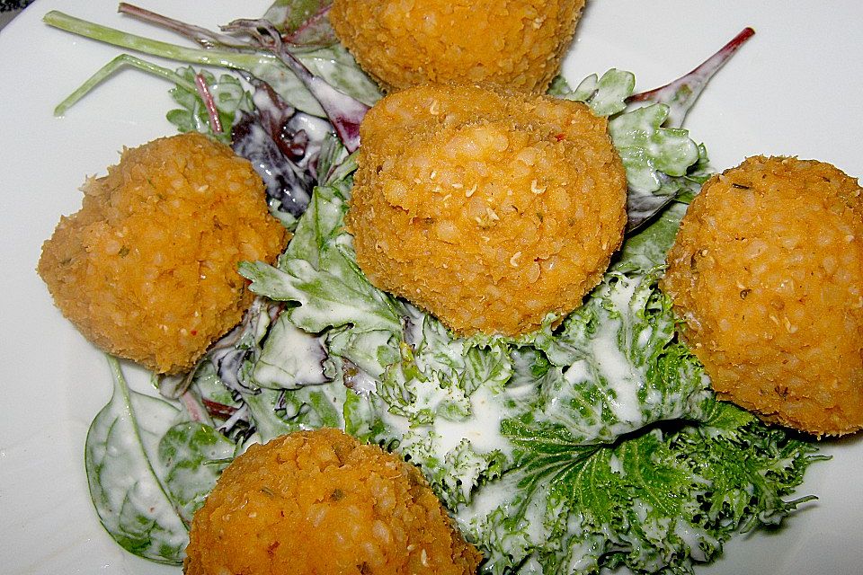 Bulgur-Linsen-Bällchen