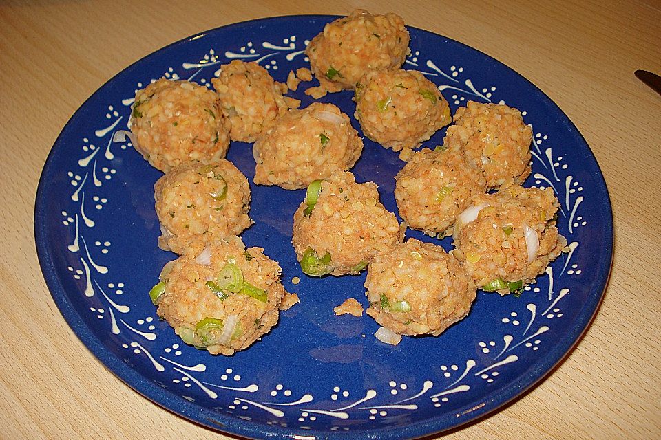 Bulgur-Linsen-Bällchen