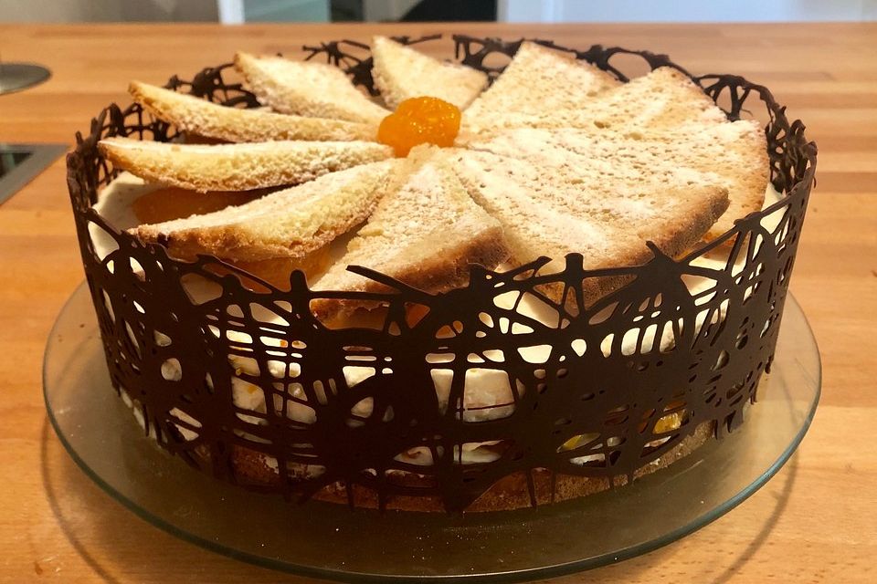 Mascarpone - Mandarinen - Torte