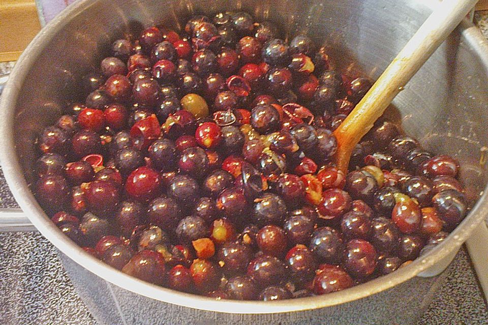Süße Traubenmarmelade Süße Traubenmarmelade