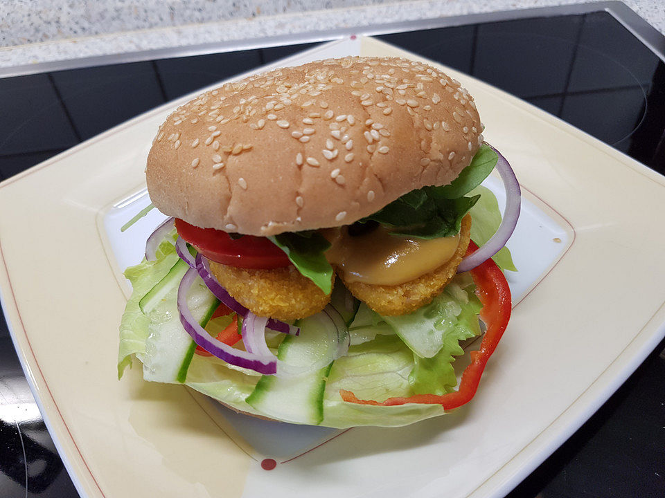 Nugget Burger von james_koch Chefkoch